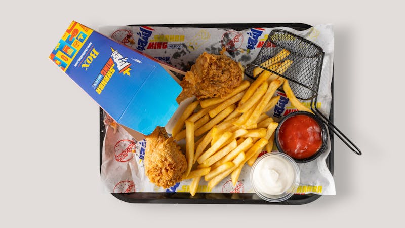 Classic Combo - hot chicken with fries and drink